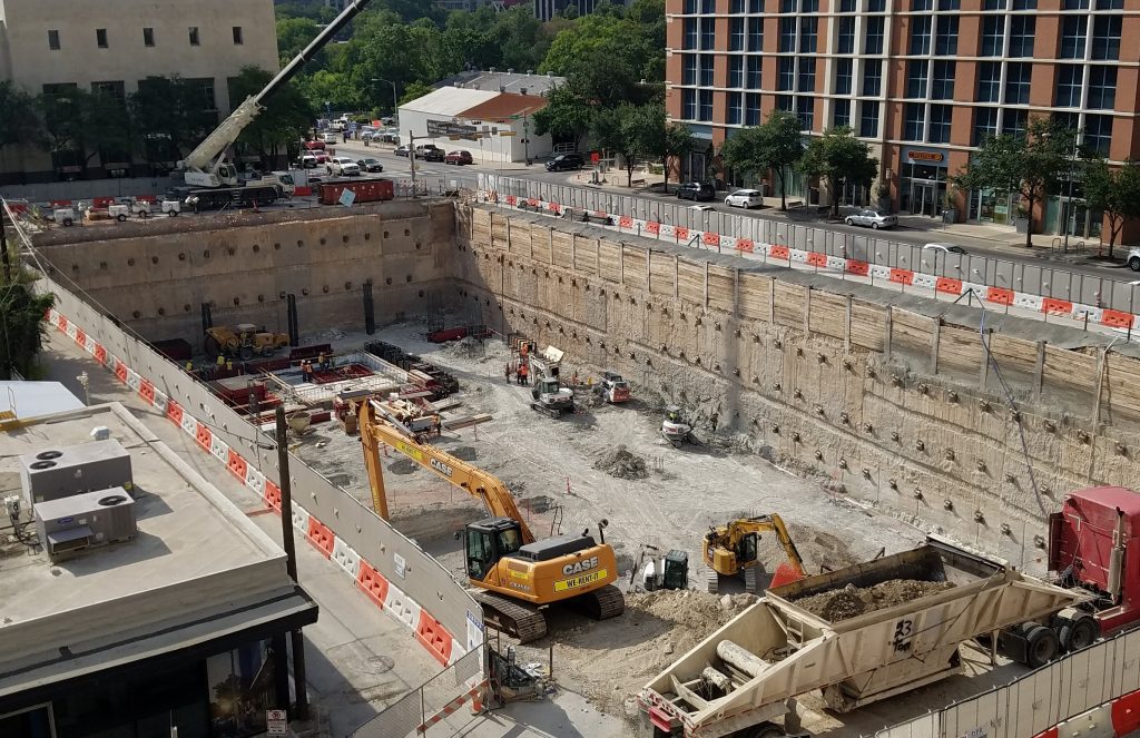 Diaphragm Wall Construction in the Lone Star State