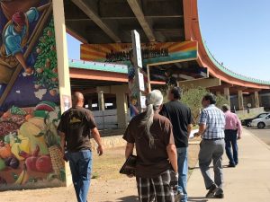 I-10 Connect Project Mural Site Visit