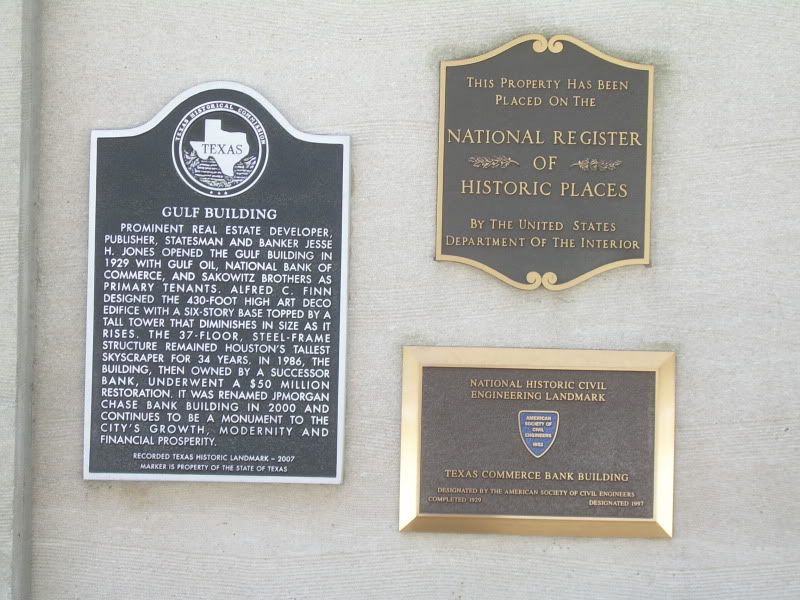 Landmark plaques, (Texas, National, ASCE)