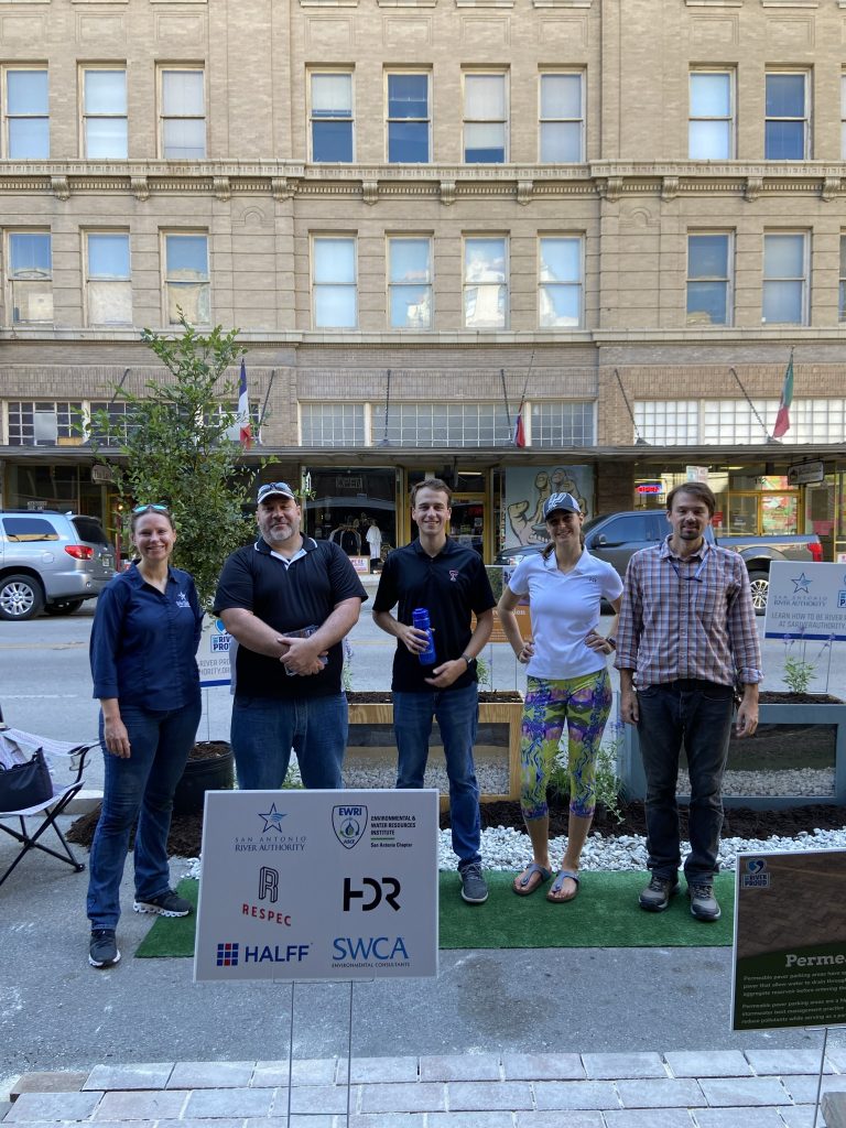 EWRI-SA participation in PARK(ing) Day