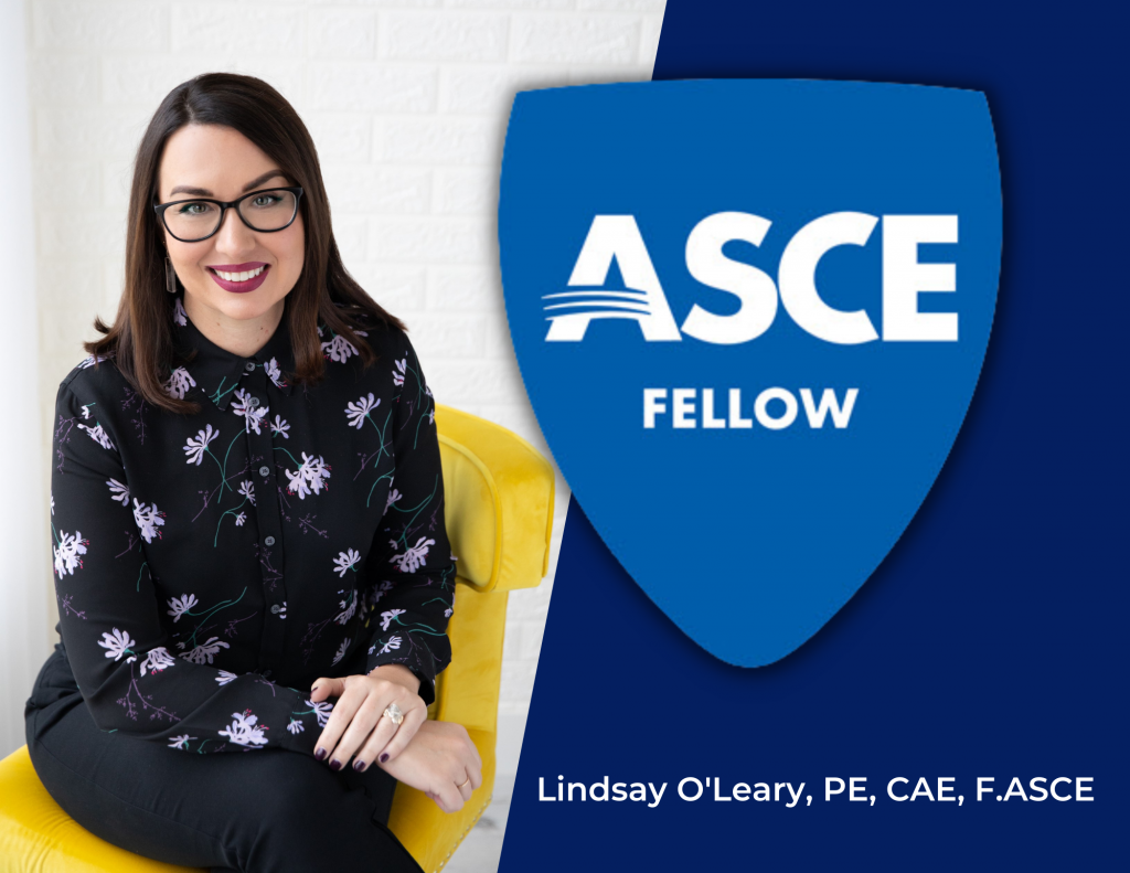 Lindsay O’Leary honored as new ASCE fellow