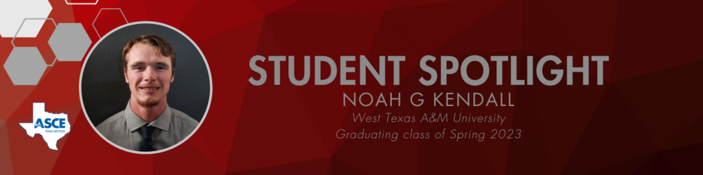 Student Spotlight:   Meet Noah Kendall