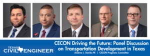 CECON Driving the Future: Panel Discussion on Transportation Development in Texas