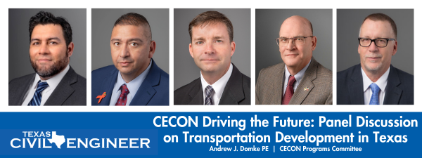 CECON Driving the Future: Panel Discussion on Transportation Development in Texas
