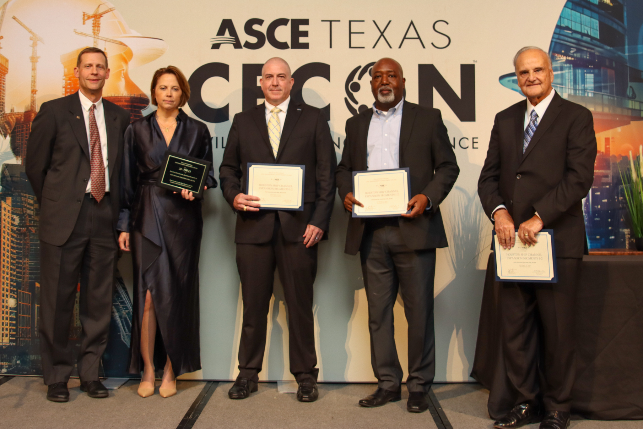 ASCE Texas Section Awards Presented at CECON 2025
